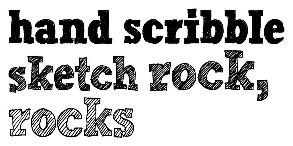 Hand-Scribble-Sketch-Rock_font-sample_type-specimen_5