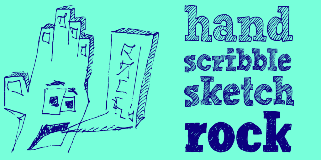 Hand-Scribble-Sketch-Rock_font-sample_type-specimen_6