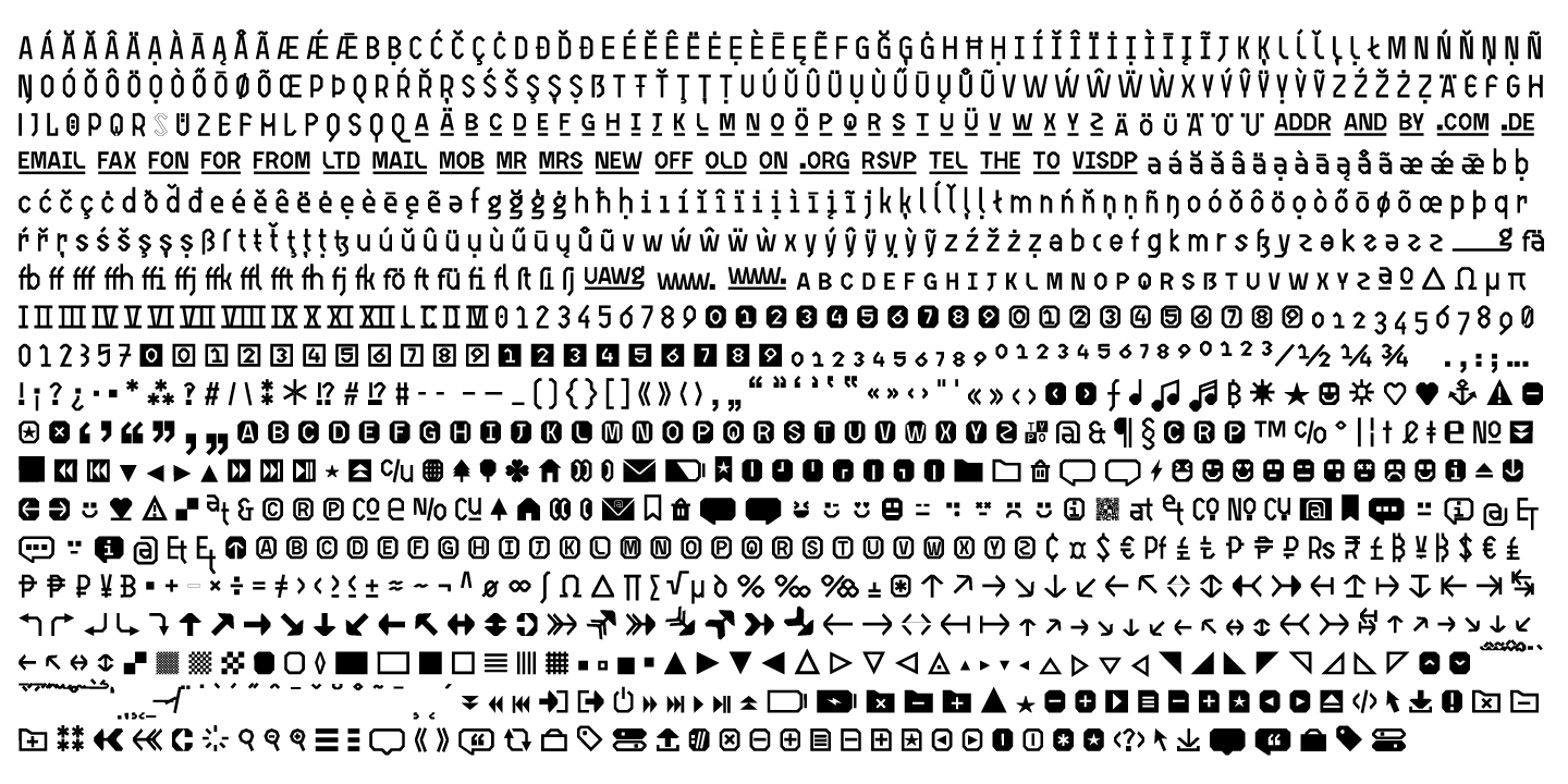 FONT | Open TECH Neue – Typo Graphic Design