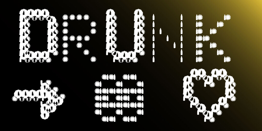 Drunken-Pixel_2_font-sample_by_Typo-Graphic-Design